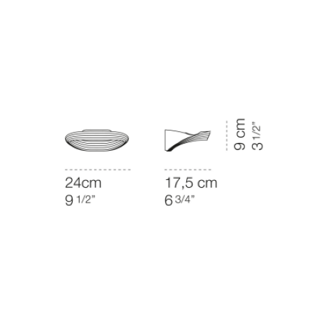 Cini & Nils - Sestessina Lampada da Parete